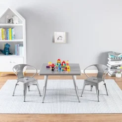 Harper & Hudson Kids' Metal Activity Table - ACEssentials -Children Household Series GUEST 38ada863 7df9 4f83 b78b aeb5c85ed338