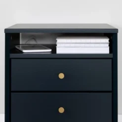 Dylane 2-Drawer Nightstand Navy - South Shore -Children Household Series GUEST 3a0a7b56 22e7 43cf 9156 7ae7030d9179