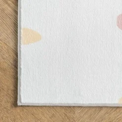 NuLOOM Calla Kids Polka Dot Nursery Or Playroom Area Rug -Children Household Series GUEST 3a5abaac 6f54 4280 83b8 044c395d7e4f