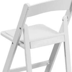 Flash Furniture 10 Pack Kids White Resin Folding Event Party Chair With Vinyl Padded Seat -Children Household Series GUEST 3af1ba57 7908 4cd8 a206 748c8e645246