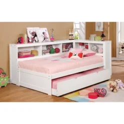 HOMES: Inside + Out Twin Fink Kids' Daybed White - IoHOMES -Children Household Series GUEST 3b129c25 ea59 4a6f a535 335752f87d46