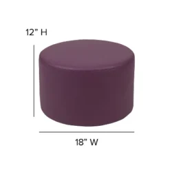 Flash Furniture Soft Seating Flexible Circle For Classrooms And Daycares - 12" Seat Height -Children Household Series GUEST 3b255d3a e414 4862 8061 79b505d2df2f