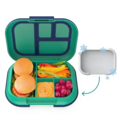 Bentgo Kids' Chill Lunch Box, Bento-Style Solution, 4 Compartments & Removable Ice Pack 23 Bentgo Kids' Chill Lunch Box, Bento-Style Solution, 4 Compartments & Removable Ice Pack -Children Household Series GUEST 3cf43aac e1e6 4fdc 8ce1 25ea53599ab4
