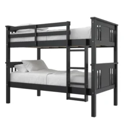 Twin Over Twin Miller Wood Bunk Bed - Room & Joy -Children Household Series GUEST 3dd09406 be45 44c8 896b 2c9d80ce3c76