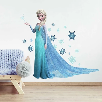 Roommates Frozen Elsa Peel And Stick Giant Wall Decal 2 Roommates Frozen Elsa Peel And Stick Giant Wall Decal - Image 2
