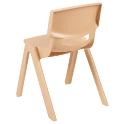 Emma And Oliver 2 Pack Plastic Stack School Chair With 13.25"H Seat, K-2 School Chair -Children Household Series GUEST 409af891 0116 4b0e 85fc 9a143f0f772e