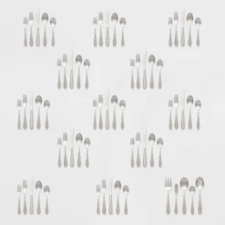 65pc Luxor 18/10 Stainless Steel Flatware Set - Threshold Signature™ -Children Household Series GUEST 41d60587 a808 4e95 9574 f4d6fbdbb38c
