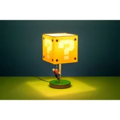 14" Nintendo Super Mario Block Table Lamp -Children Household Series GUEST 41e30422 bb76 4f1f 9d67 3474734ccbdd
