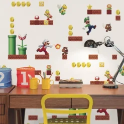 Nintendo Super Mario Peel And Stick Wallpaper - Roomates 11 Nintendo Super Mario Peel And Stick Wallpaper - Roomates -Children Household Series GUEST 42e8474a 27b7 4606 93cf 7481058732e3