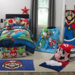Super Mario Nintendo Mario Throw Pillow -Children Household Series GUEST 45c626a6 ff96 44e7 bbda dbd47d2f055b 1