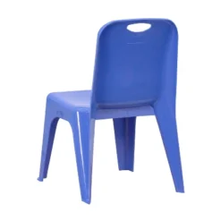 Flash Furniture 2 Pack Blue Plastic Stackable School Chair With Carrying Handle And 11" Seat Height -Children Household Series GUEST 46b5689c 0f05 4408 b065 8784272b782d