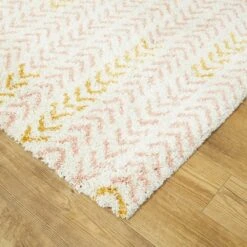 Elena Striped Shag Kids' Rug - Balta Rugs -Children Household Series GUEST 47c21811 86b6 469a 827d 5cb2b6ad78ba
