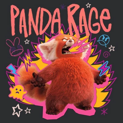 Women's Turning Red Panda Rage Mei Lee Racerback Tank Top 1 Women's Turning Red Panda Rage Mei Lee Racerback Tank Top