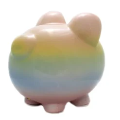 Bank Rainbow Ombre Bank - One Bank 7.75 Inches - Money Save - 3707Rbw - Ceramic - Multicolored -Children Household Series GUEST 489c9365 c0bf 4057 861c 0ff2345bf2a5