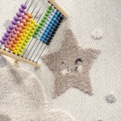 Catlin Sweet Dreams High/Low Kids Area Rug -Children Household Series GUEST 49d162dd 9aa2 4616 af06 a3ea6c6e2a78