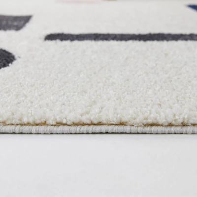 Gibson Geometric Striped Kids' Rug - Balta Rugs 4 Gibson Geometric Striped Kids' Rug - Balta Rugs - Image 4