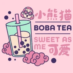 Junior's Turning Red Boba Tea Sweet As Me T-Shirt