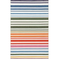 NuLOOM Effie Stripes Kids Machine Washable Area Rug -Children Household Series GUEST 4b385014 ba2e 4d40 b97a e3bd609bb899