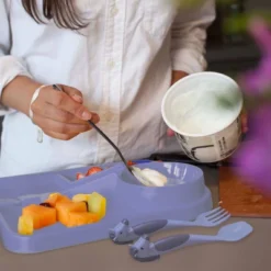 2pc Plastic Unicorns Utensil Set - Dinneractive -Children Household Series GUEST 4b739f27 1abb 478f 9a6e 158731454f55