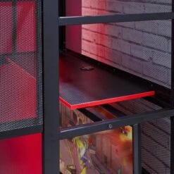 Twin Battle Den Gaming Bunk Bed With TV Mount Black - X Rocker -Children Household Series GUEST 4b7530f2 8a50 4feb 8e1b d9e8ba3a6eb2