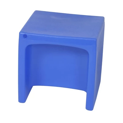Children's Factory CF910-009 Flexible Seating Toddler Kids Cube Chair Classroom Furniture For Daycare, Playroom, And Homeschool, Blue 2 Children's Factory CF910-009 Flexible Seating Toddler Kids Cube Chair Classroom Furniture For Daycare, Playroom, And Homeschool, Blue - Image 2