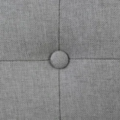 Twin Fusion Complete Upholstered Bed Medium Gray - South Shore -Children Household Series GUEST 4cedbb78 2d0e 4079 8d17 b649ac8dbcea