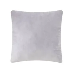 Teen Luxe Fur With Silver Sequin Throw Pillow Gray - Makers Collective