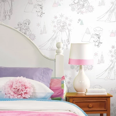 Frozen Peel And Stick Wallpaper - Roomates 4 Frozen Peel And Stick Wallpaper - Roomates - Image 4