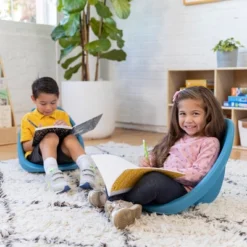 ECR4Kids Leaf Floor Seat, Portable Plastic Kid's Scoop Chair, 6-Piece 12 ECR4Kids Leaf Floor Seat, Portable Plastic Kid's Scoop Chair, 6-Piece -Children Household Series GUEST 5470f9fb e649 4e67 8c5e 6b798318f9e9