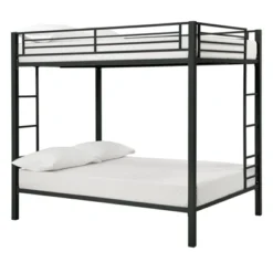 Full Over Full Celine Metal Bunk Bed - Room & Joy -Children Household Series GUEST 5585bf2e 7783 40e7 abb8 e624e0acdeec