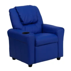 Emma And Oliver Contemporary Kids Recliner With Cup Holder And Headrest 38 Emma And Oliver Contemporary Kids Recliner With Cup Holder And Headrest -Children Household Series GUEST 57100057 5cb5 4ba7 af3e e483d957248e