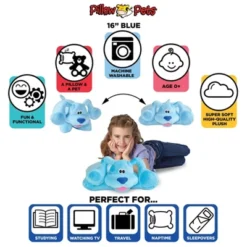 Nickelodeon Blue's Clues Blue Pillow Pet -Children Household Series GUEST 5738b45b dbd3 4ef6 8fdb 58e947c0037a