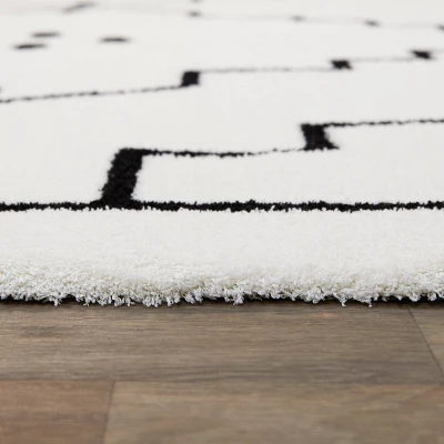 Miklos Medallion Kids' Area Rug White - Balta Rugs 4 Miklos Medallion Kids' Area Rug White - Balta Rugs - Image 4