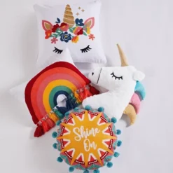 Monique Round Shine On Pillow - Homthreads -Children Household Series GUEST 59e906e9 dc4c 4803 b35a c2cc1200eb04