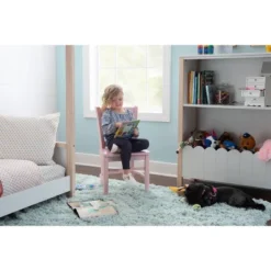 Set Of 2 Romilly Kids' Chairs Pink - Linon -Children Household Series GUEST 5c250e96 b1c5 4585 802a a2d5ebfb1b8e