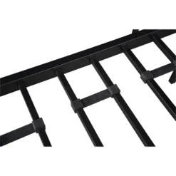 Twin Over Twin Metal Triple Bunk Bed With Ladder-ModernLuxe -Children Household Series GUEST 5d42a44f 3ec5 46e7 b5a4 d35e6eaf1071