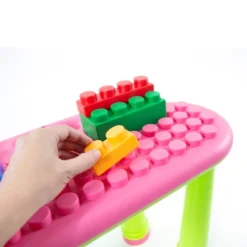 UNiPLAY Indoor/Outdoor Toddler Activity Table Set With 25 Piece Building Blocks -Children Household Series GUEST 5df4e8b2 6af3 48bd 9dcc 9bb78e24c4b4