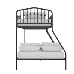 Twin/Full Kids' Bushwick Metal Bunk Bed - Novogratz -Children Household Series GUEST 5fa644b4 8416 4ab7 a508 342024f99d3e