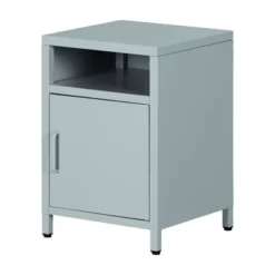 Sweedi Metal 1-Door Nightstand - South Shor -Children Household Series GUEST 60975de6 9cd1 486d b734 42d041679557
