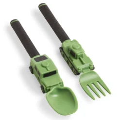 2pc Plastic Utensil Set - Dinneractive -Children Household Series GUEST 60b87834 e613 48cd 9ad7 786cde77a09c