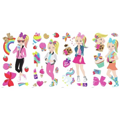 JoJo Siwa Peel And Stick Wall Decals - RoomMates 1 JoJo Siwa Peel And Stick Wall Decals - RoomMates