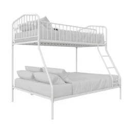 Twin/Full Kids' Bushwick Metal Bunk Bed - Novogratz -Children Household Series GUEST 6271d0a0 bf86 40be 93f7 6952f69e1e91