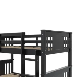 Twin Over Twin Miller Wood Bunk Bed - Room & Joy -Children Household Series GUEST 63e77102 bdfc 41aa b9f7 b101d0da4df6
