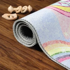 Unicorn Rainbow Colorful Kids Playroom Nursery Washable Indoor Area Rug By Blue Nile Mills 13 Unicorn Rainbow Colorful Kids Playroom Nursery Washable Indoor Area Rug By Blue Nile Mills -Children Household Series GUEST 63f21452 ef70 4c28 90a8 a8a34e4b7ce7