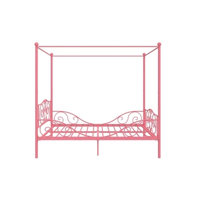 Full Clara Metal Bed Pink - Room & Joy 6 Full Clara Metal Bed Pink - Room & Joy - Image 6