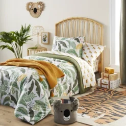 Twin Rattan Kids' Bed Natural - Pillowfort™ -Children Household Series GUEST 64ab9aeb 410c 4a12 9a31 ee15f315b726