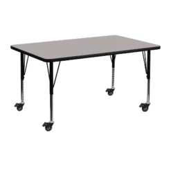 Emma And Oliver Mobile 24x48 Rectangle HP Laminate Preschool Activity Table -Children Household Series GUEST 6a7a425b f651 4043 87e5 388c778a8989 1