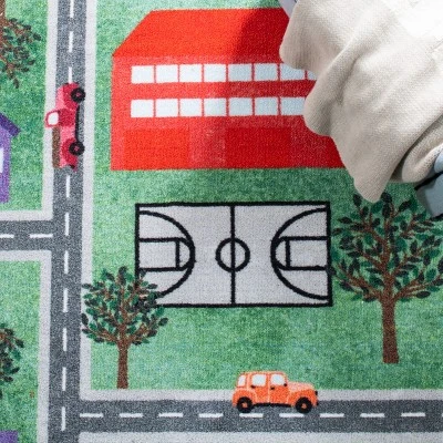 Kids Playhouse KPH200 Power Loomed Area Rug - Safavieh 5 Kids Playhouse KPH200 Power Loomed Area Rug - Safavieh - Image 5