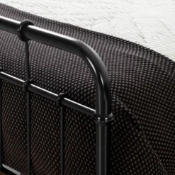 Twin Hankel Metal Platform Bed With Headboard And Footboard Pure Black - South Shore -Children Household Series GUEST 6bae7f8c 5399 4a57 b3ba 4ed435c0ec20