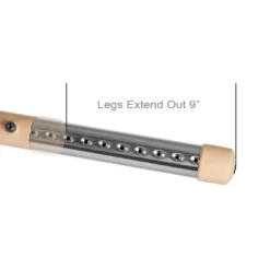 Emma And Oliver 25.125"W X 35.5"L Crescent Natural Plastic Adjustable Activity Table-Seats 4 -Children Household Series GUEST 6ca8fe1f ff6a 456f 9d5a 129f6167535d 1